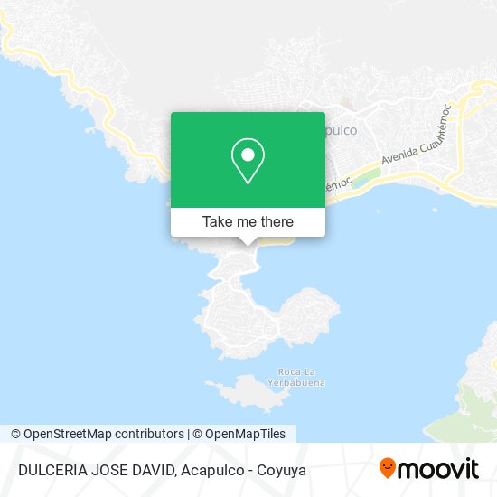 DULCERIA JOSE DAVID map