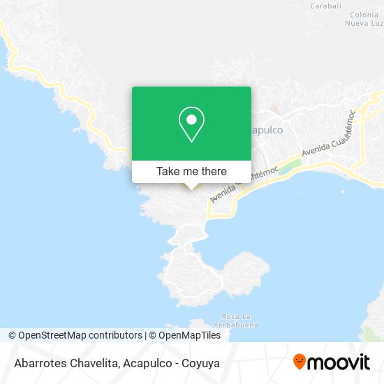 Abarrotes Chavelita map