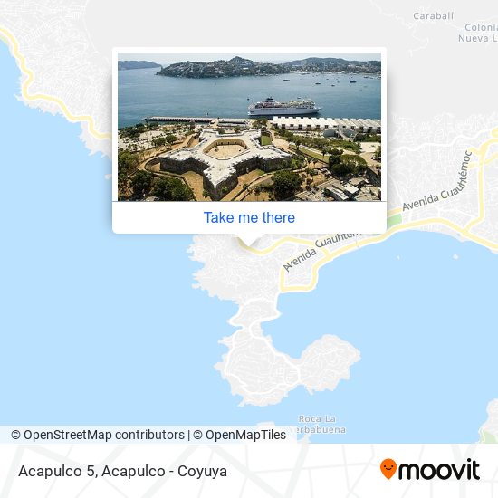 Acapulco 5 map