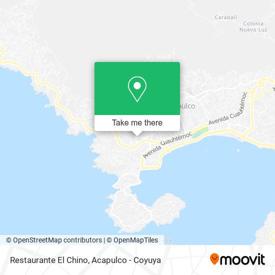 Restaurante El Chino map