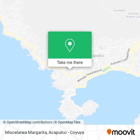 Miscelanea Margarita map