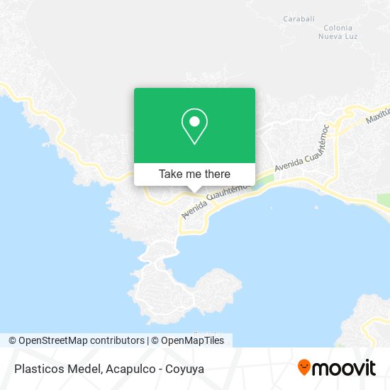 Plasticos Medel map