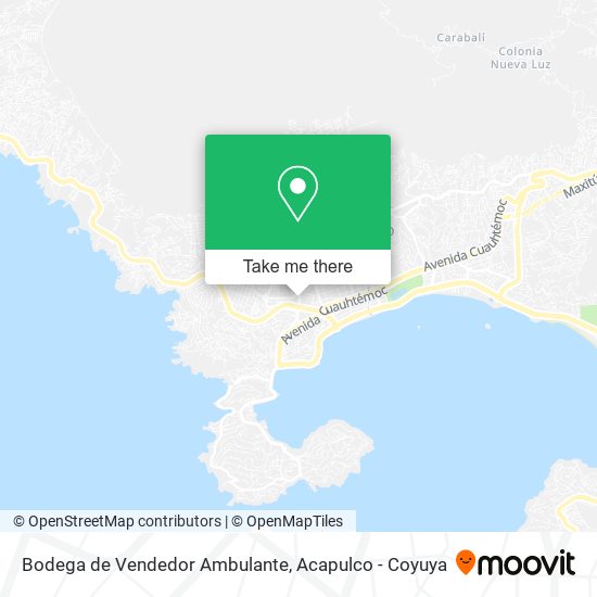 Bodega de Vendedor Ambulante map