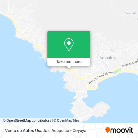 Venta de Autos Usados map