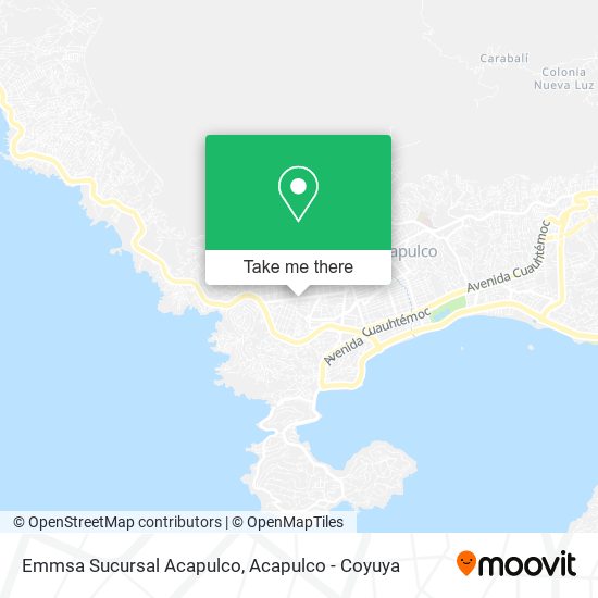 Emmsa Sucursal Acapulco map