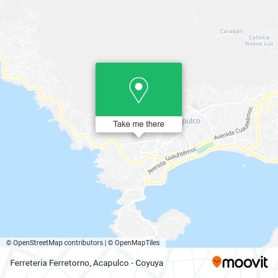 Ferreteria Ferretorno map