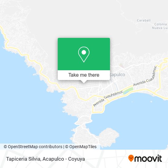 Tapiceria Silvia map