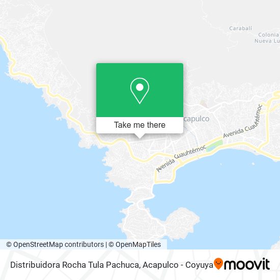 Distribuidora Rocha Tula Pachuca map