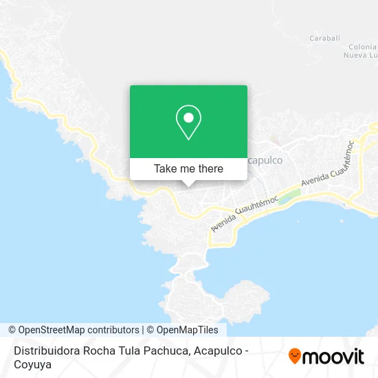 Distribuidora Rocha Tula Pachuca map