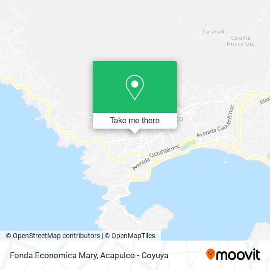 Fonda Economica Mary map