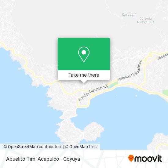 Abuelito Tim map