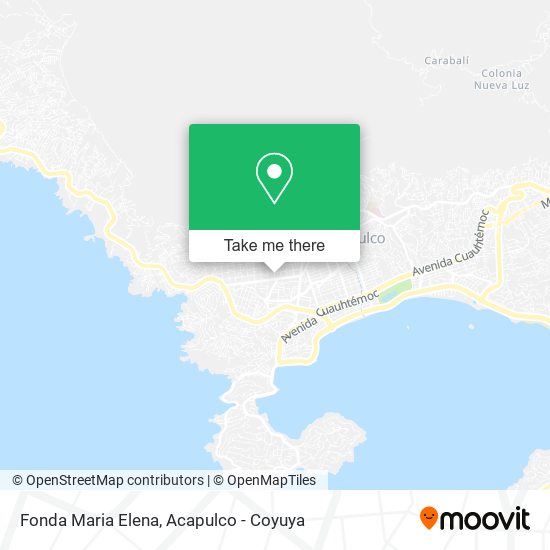 Fonda Maria Elena map