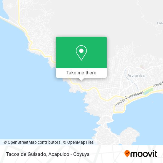 Tacos de Guisado map