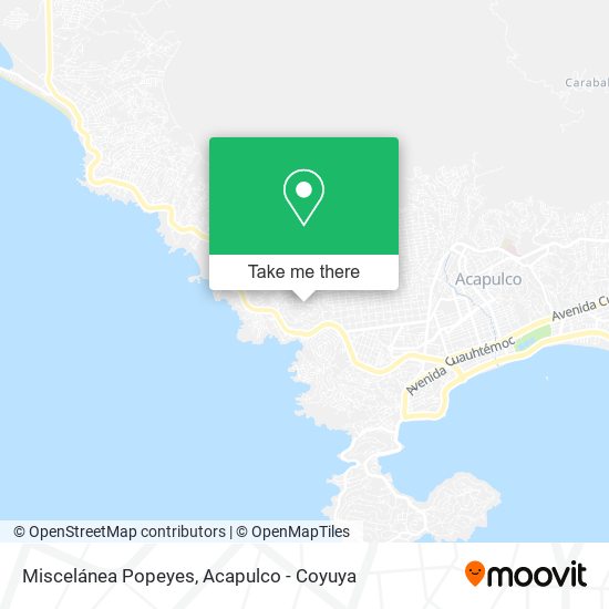 Miscelánea Popeyes map