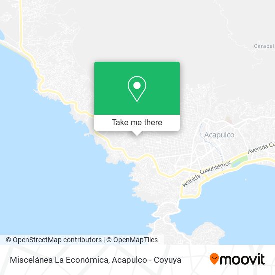 Miscelánea La Económica map