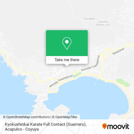 Kyokushinkai Karate Full Contact (Guerrero) map