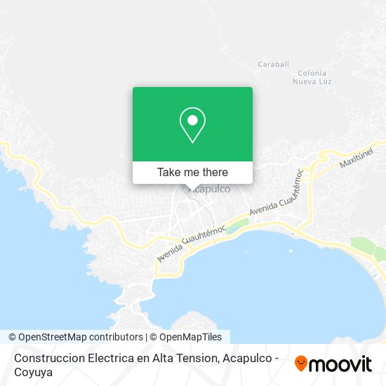Construccion Electrica en Alta Tension map