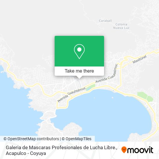 Galeria de Mascaras Profesionales de Lucha Libre. map