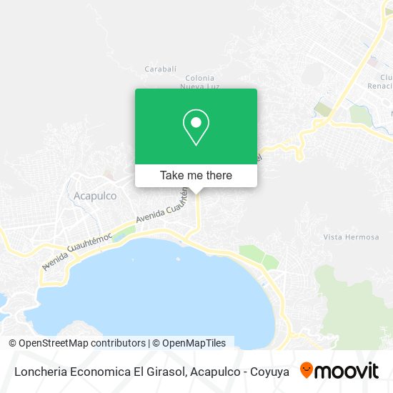 Loncheria Economica El Girasol map
