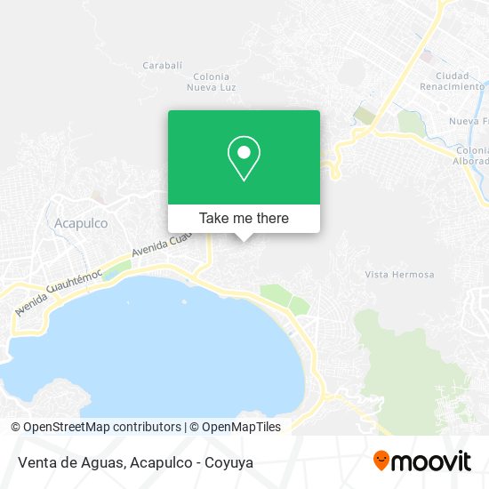 Venta de Aguas map