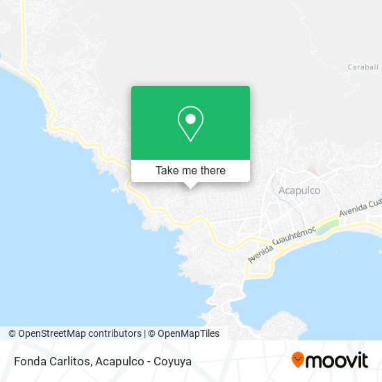 Fonda Carlitos map