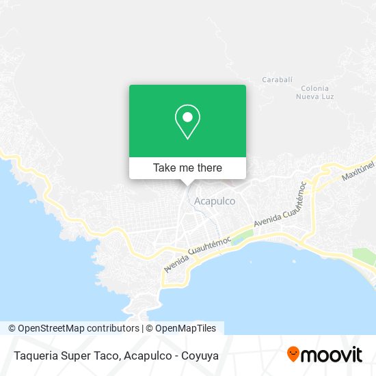 Taqueria Super Taco map