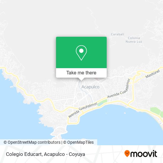 Colegio Educart map