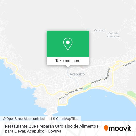 Restaurante Que Preparan Otro Tipo de Alimentos para Llevar map