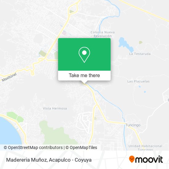 Madereria Muñoz map