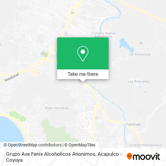 Mapa de Grupo Ave Fenix Alcoholicos Anonimos