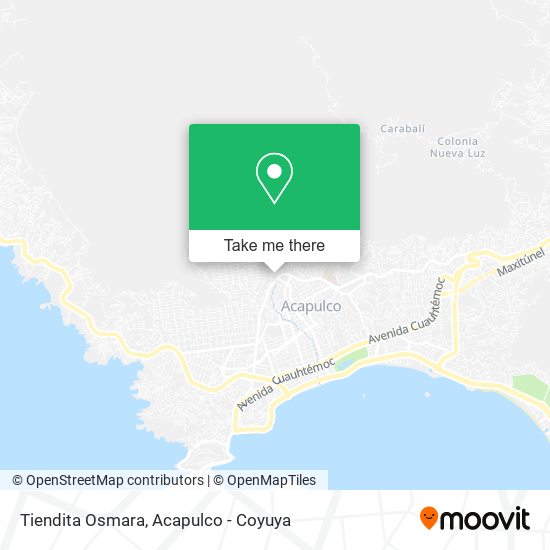 Tiendita Osmara map