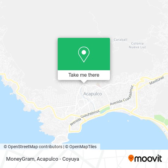 MoneyGram map