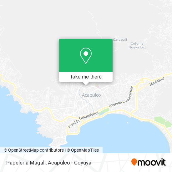 Papeleria Magali map