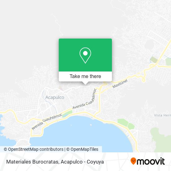 Materiales Burocratas map