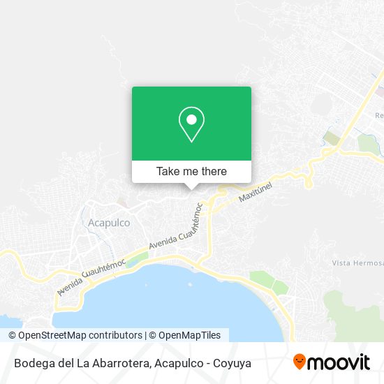 Mapa de Bodega del La Abarrotera