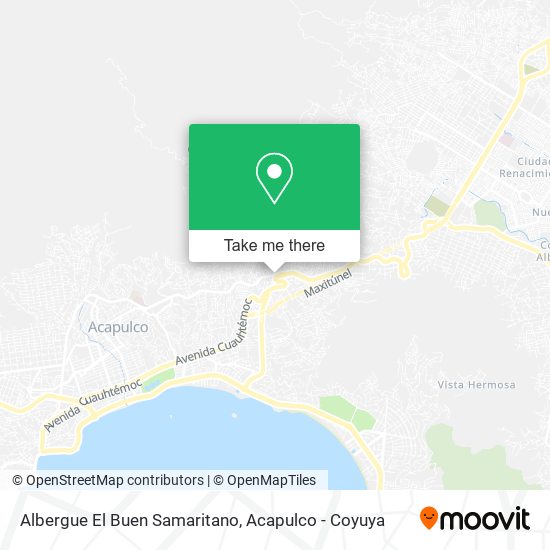 Albergue El Buen Samaritano map