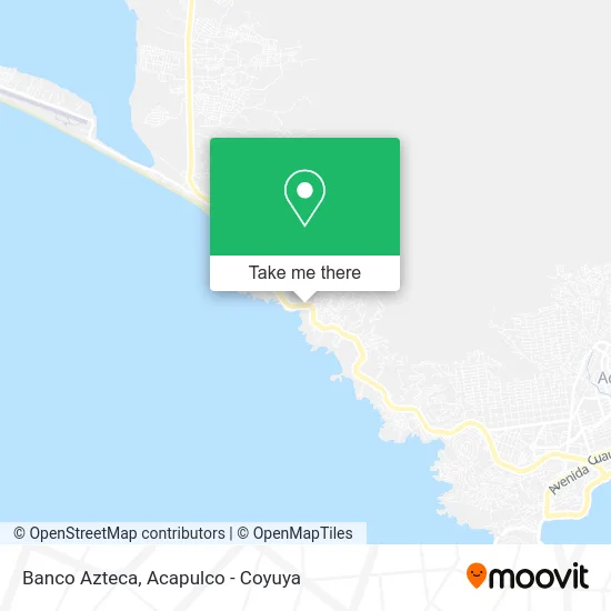 Banco Azteca map