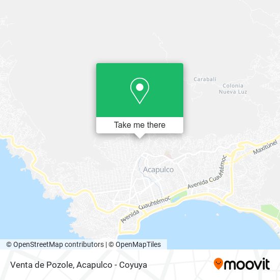 Venta de Pozole map