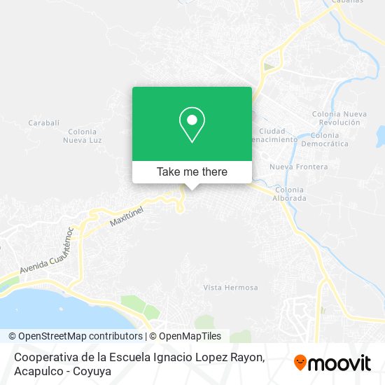 Cooperativa de la Escuela Ignacio Lopez Rayon map