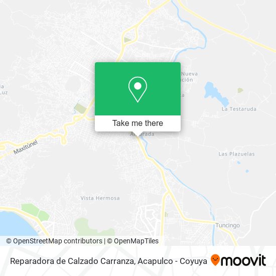 Reparadora de Calzado Carranza map