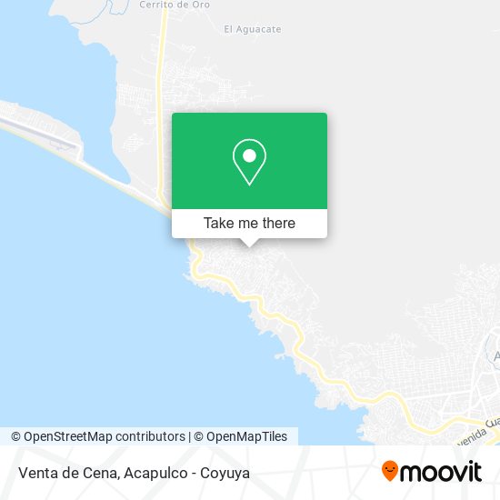 Venta de Cena map