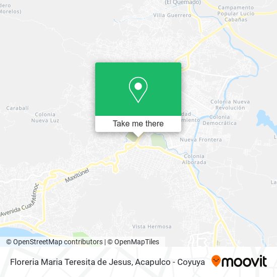 Floreria Maria Teresita de Jesus map