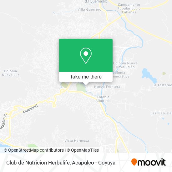 Club de Nutricion Herbalife map