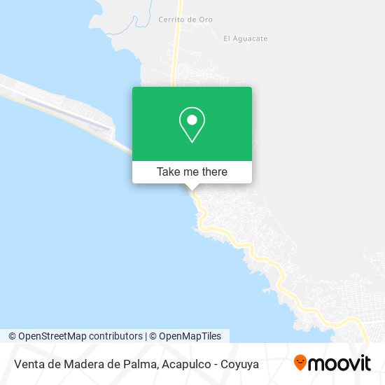 Mapa de Venta de Madera de Palma