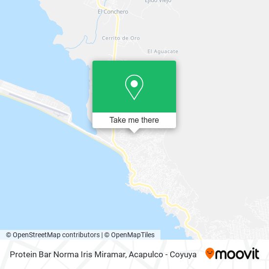 Protein Bar Norma Iris Miramar map