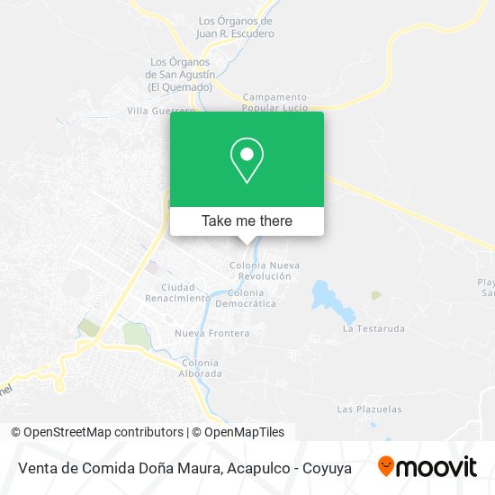Venta de Comida Doña Maura map