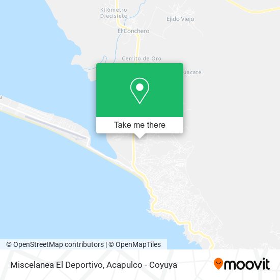 Mapa de Miscelanea El Deportivo