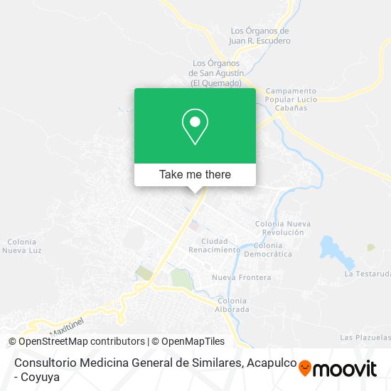 Consultorio Medicina General de Similares map