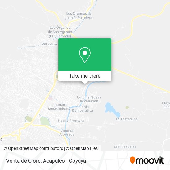 Venta de Cloro map