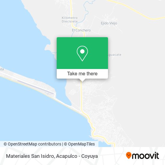 Mapa de Materiales San Isidro